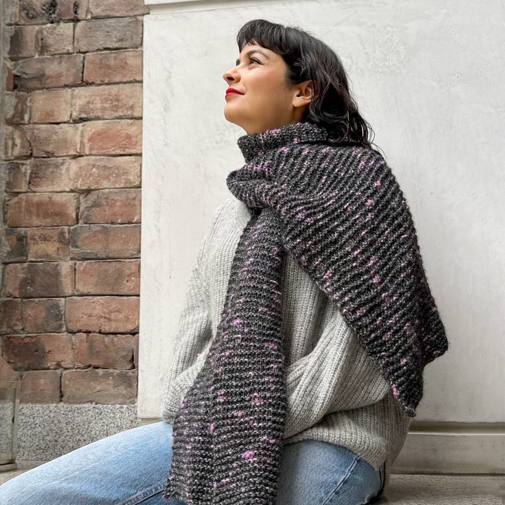 The Aurora Scarf - Knitting Kit