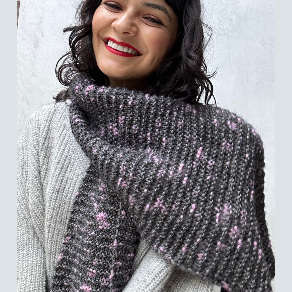 The Aurora Scarf - Knitting Kit