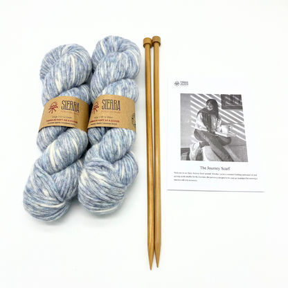 The Journey Scarf - Beginner Knitting Kit