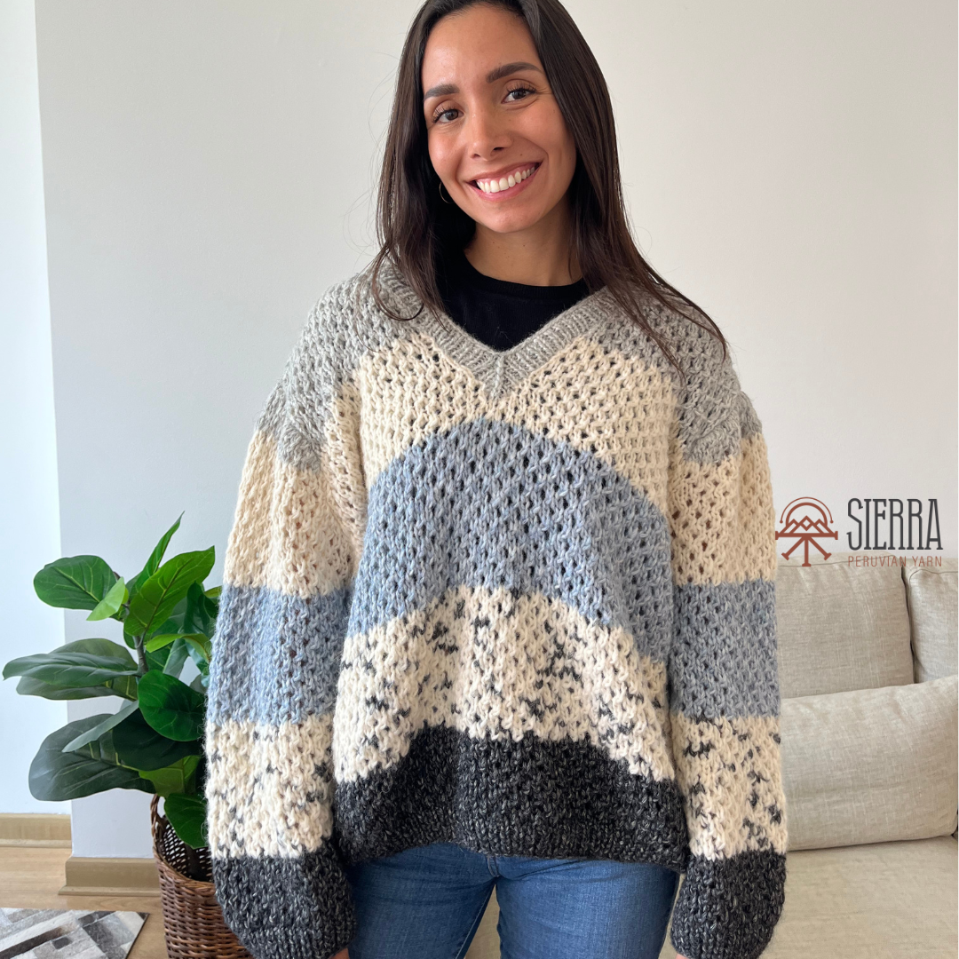 Betty Oversize Sweater - Knitting Kit