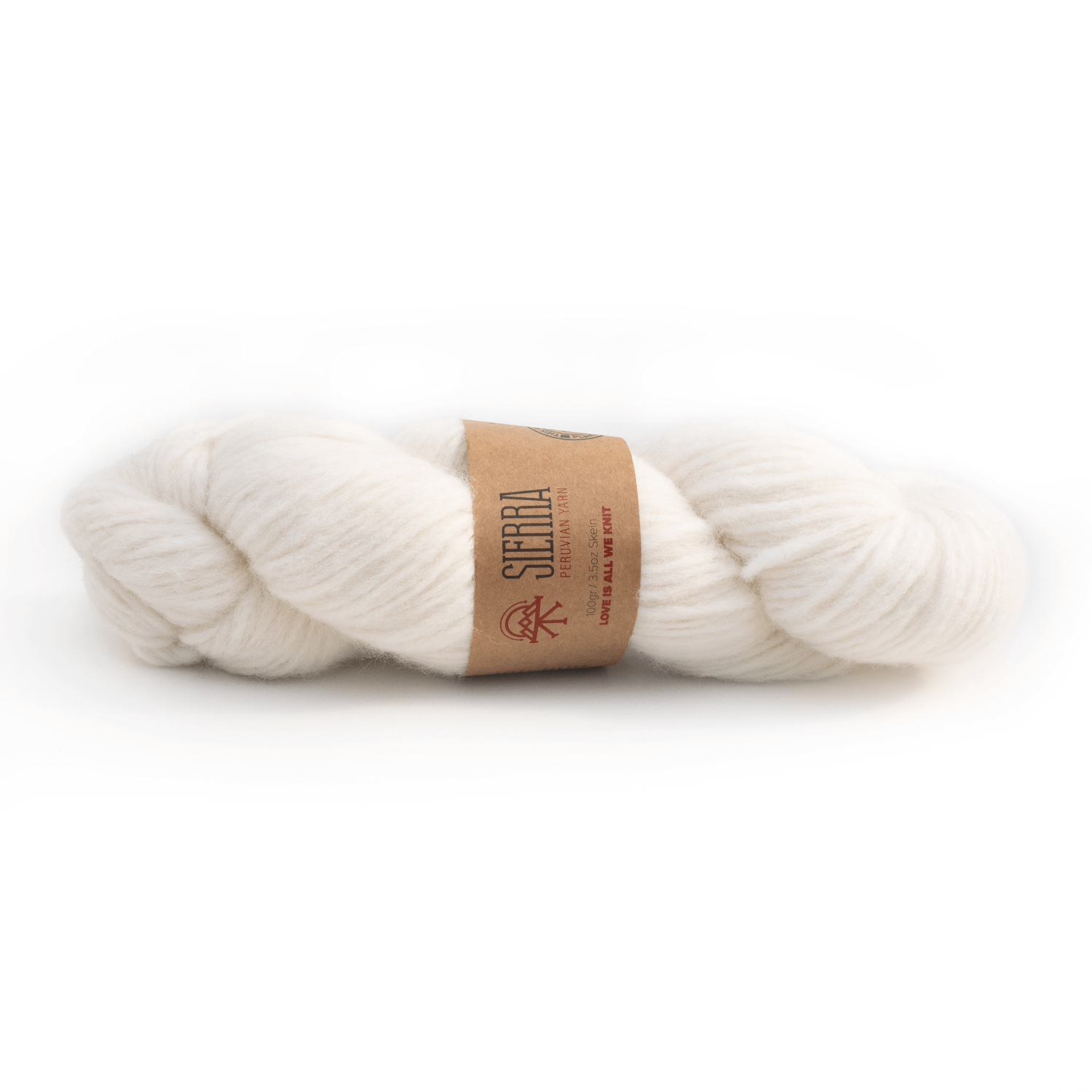 Alpaca Ivory Light Knitting Kit