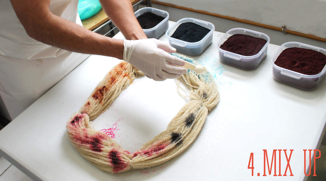 How to hand dye