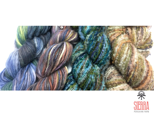 Hand Dye wool yarn Sierra Yarn
