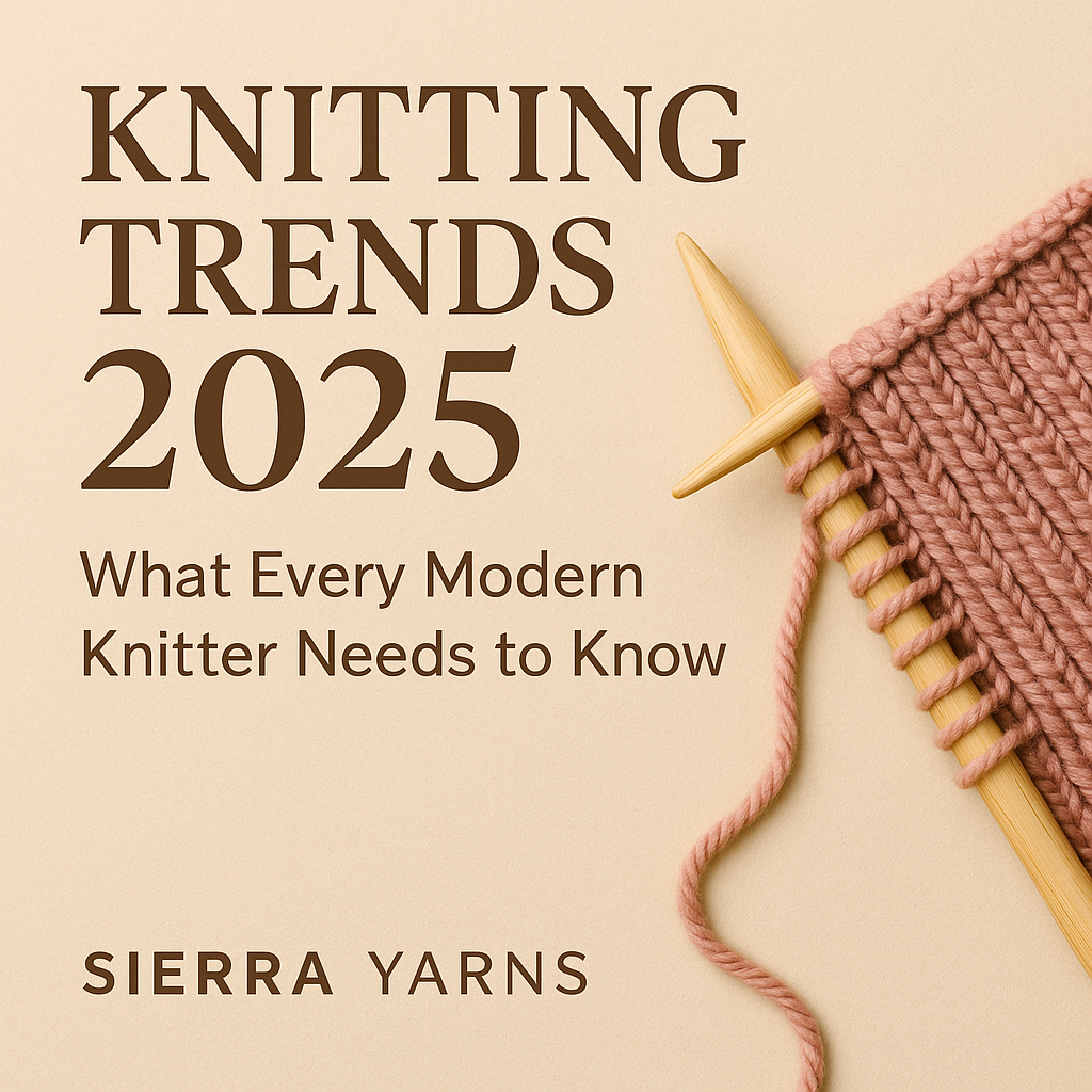 Knitting Trends 2025: Styles, Colors & Yarns to Try Now – Sierra Yarn