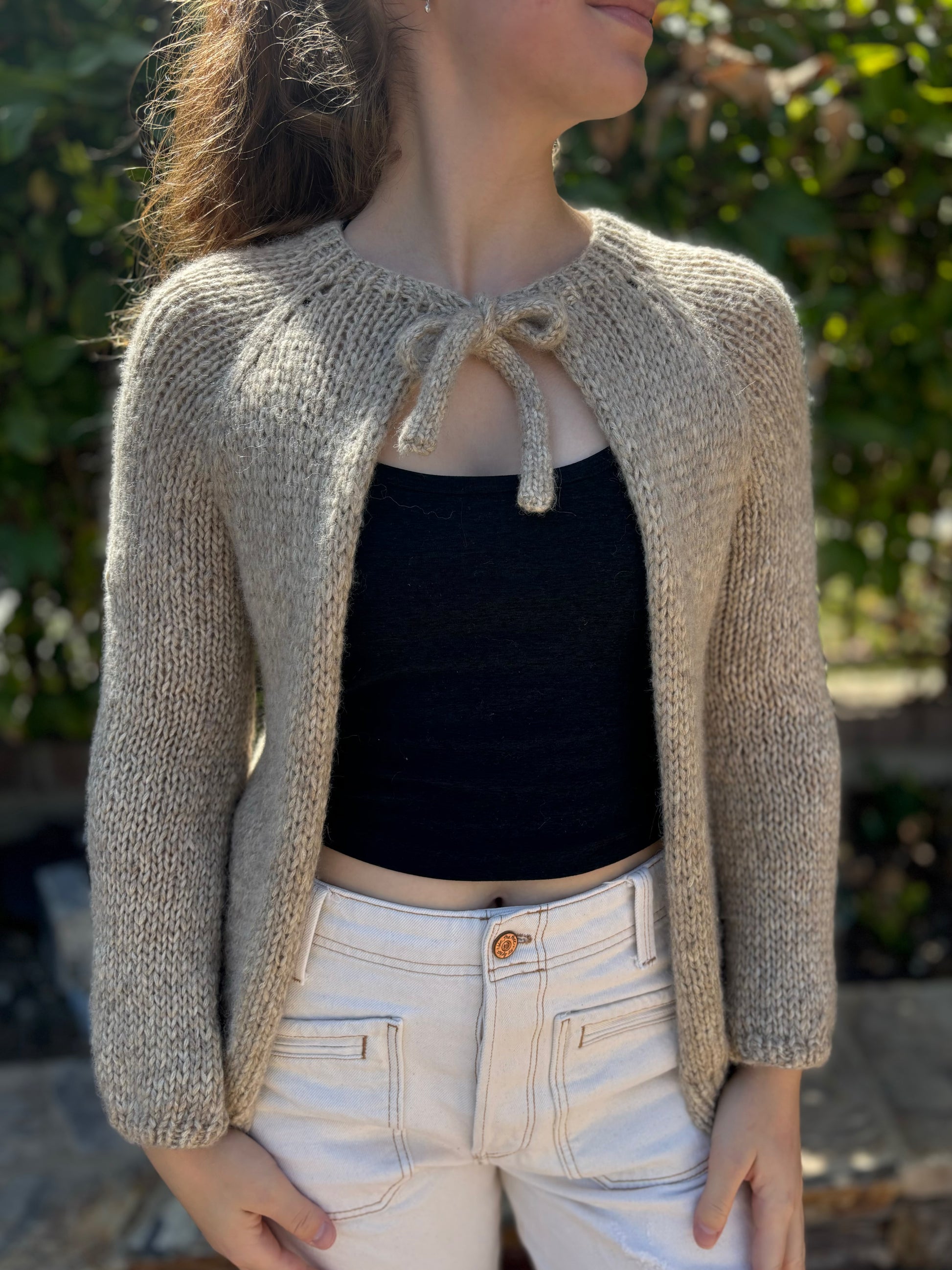Plié Cardigan Knitting Kit – Sierra Yarn