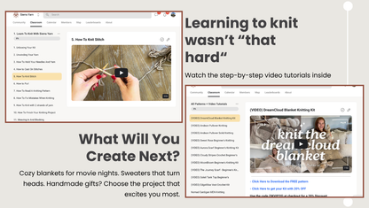 Get all our patterns + live help community