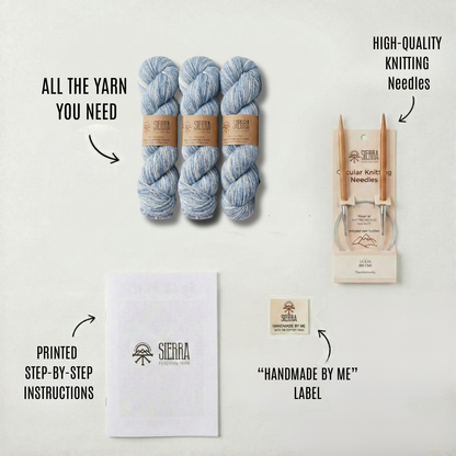The Slow Sunday Vest - Knitting Kit