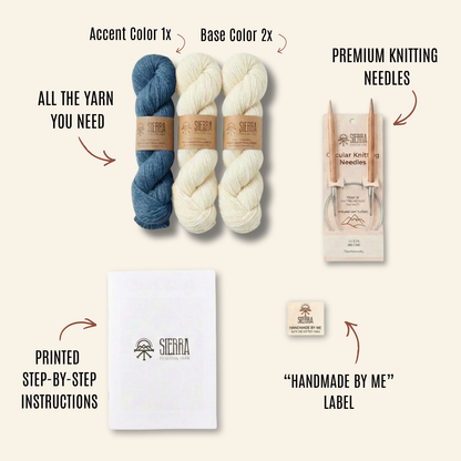 The Minimal Tee Top - Knitting Kit