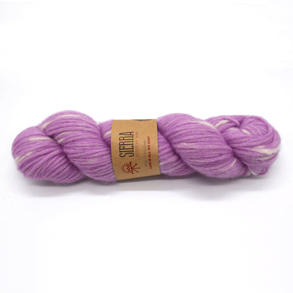 Purple Knitting Kit Alpaca Oversize Sweater