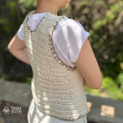 Edgewise Vest - Beginner's Crochet Kit