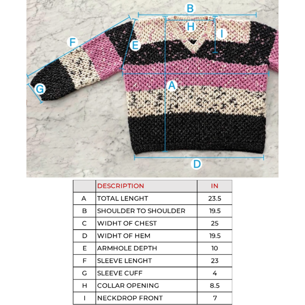 Betty Oversize Sweater - Knitting Kit