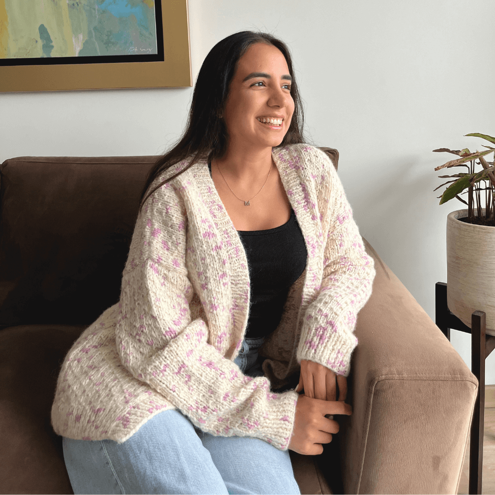 Andean Whispers Cardigan - Knitting Kit