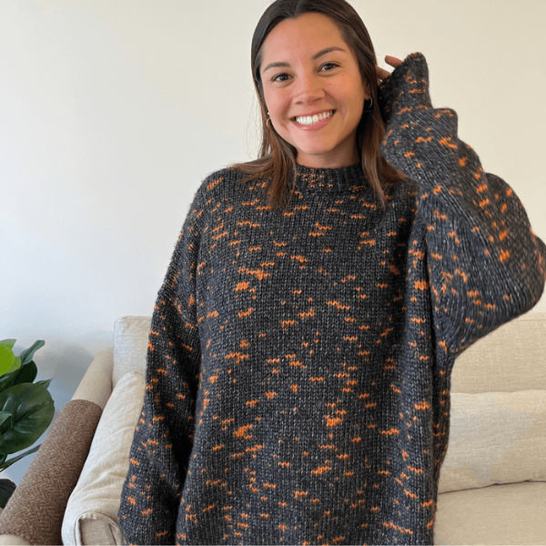 Alpaca Hug Oversize Sweater - Knitting Kit