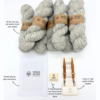 DreamCloud Blanket - Beginner's Knitting Kit