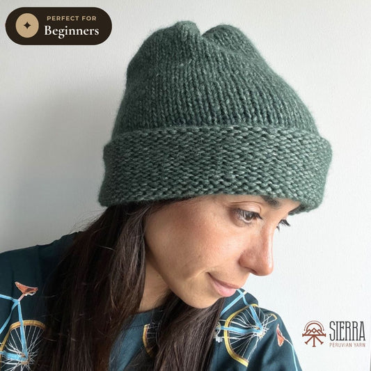 The First Beanie - Beginner Knitting Kit