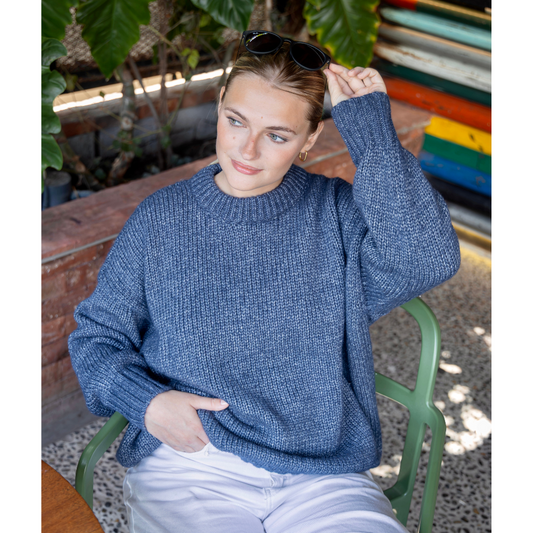 Solid Andean Pullover - Knitting Kit