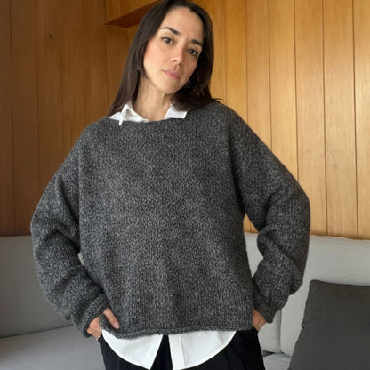 Sweet Rose Sweater - Beginner's Knitting Kit