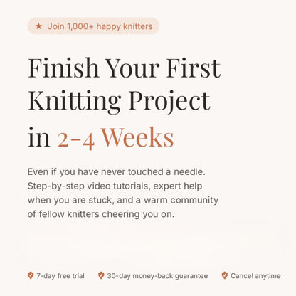Get all our patterns + live help community