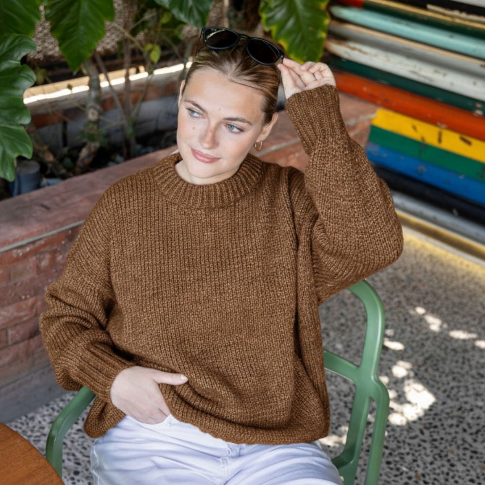 Solid Andean Pullover - Knitting Kit