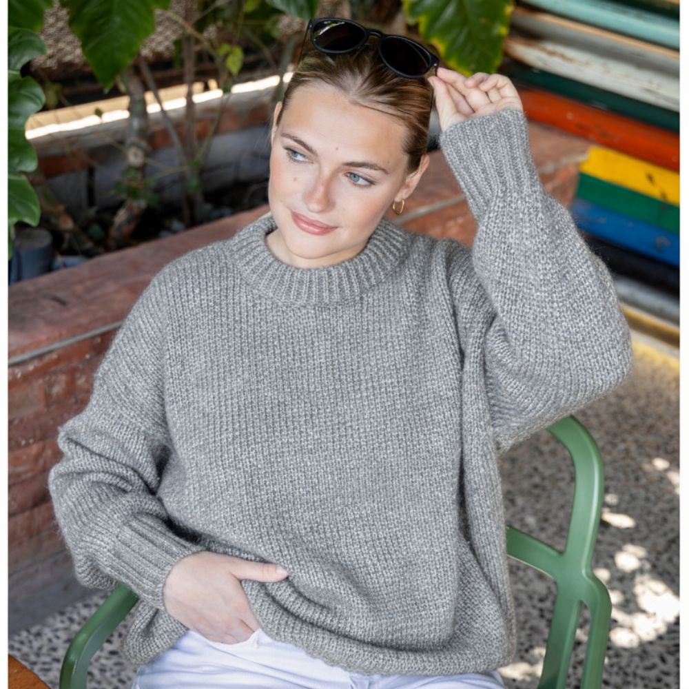 Solid Andean Pullover - Knitting Kit