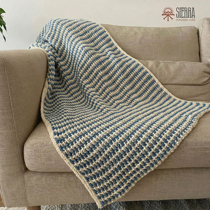 Moonbloom Baby Blanket - Knitting Kit