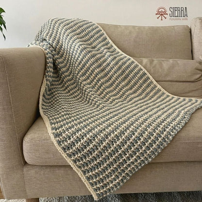 Moonbloom Baby Blanket - Knitting Kit