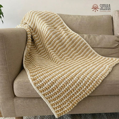 Moonbloom Baby Blanket - Knitting Kit