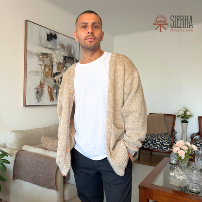 The Nomad Cardigan - Knitting Kit