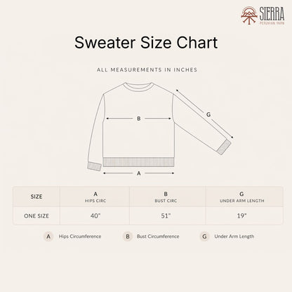 Alpaca Hug Oversize Sweater - Knitting Kit