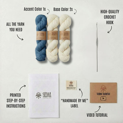 Edgewise Vest - Beginner's Crochet Kit