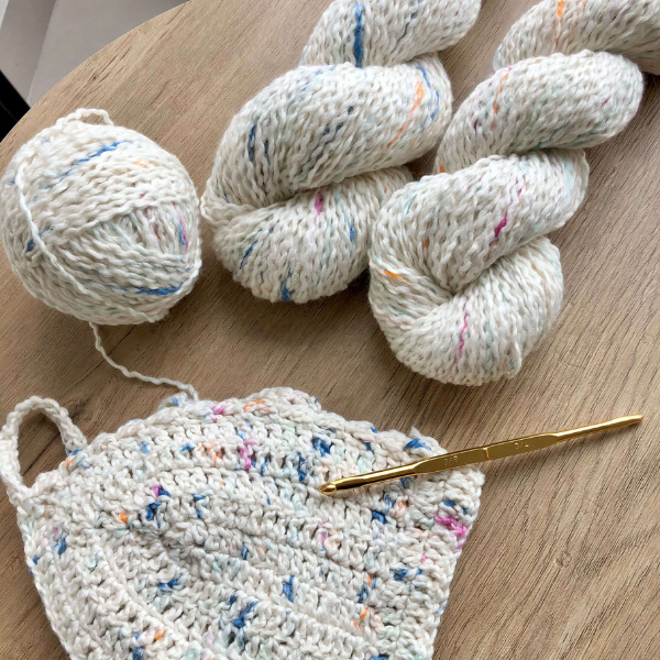 Cotton Candy Bucket Hat - Crochet Kit