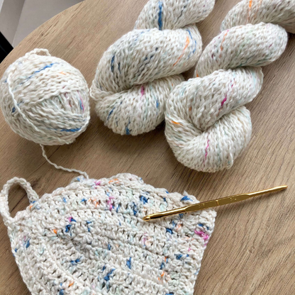 Cotton Candy Bucket Hat - Crochet Kit