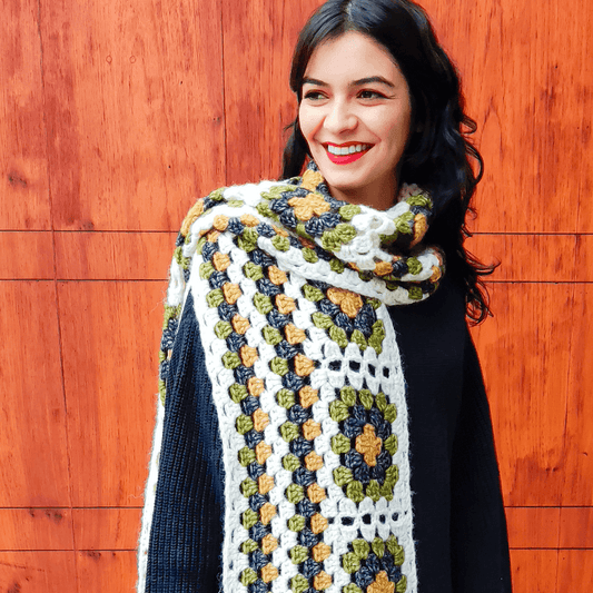 Pattern Only - Meadow Scarf