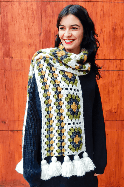 Pattern Only - Meadow Scarf