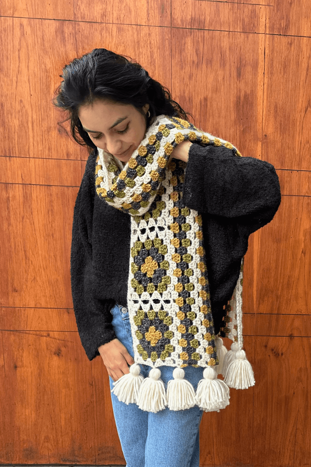 Pattern Only - Meadow Scarf
