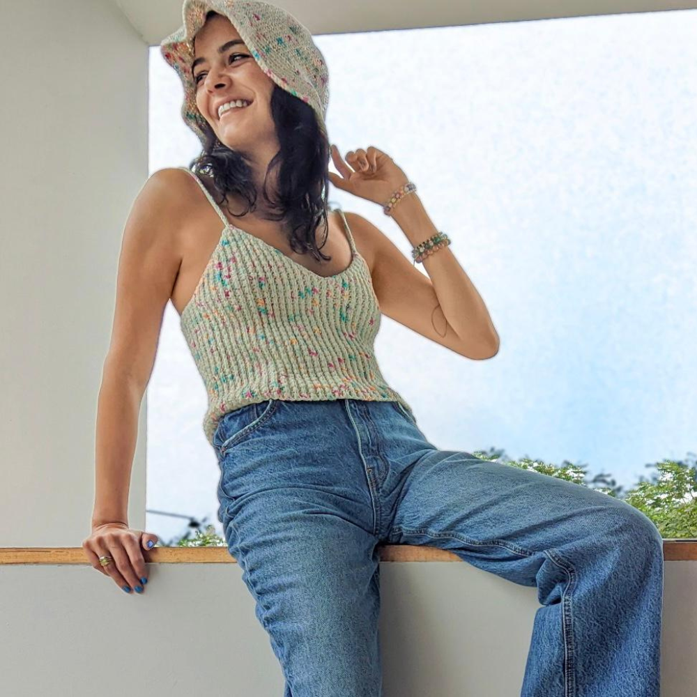 Sunny Days Top - Knitting Kit