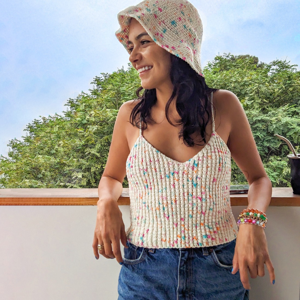 Sunny Days Top - Knitting Kit