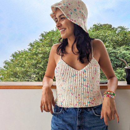 Sunny Days Top - Knitting Kit