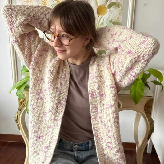 Andean Whispers Cardigan - Knitting Kit