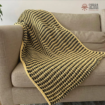 Moonbloom Baby Blanket - Knitting Kit