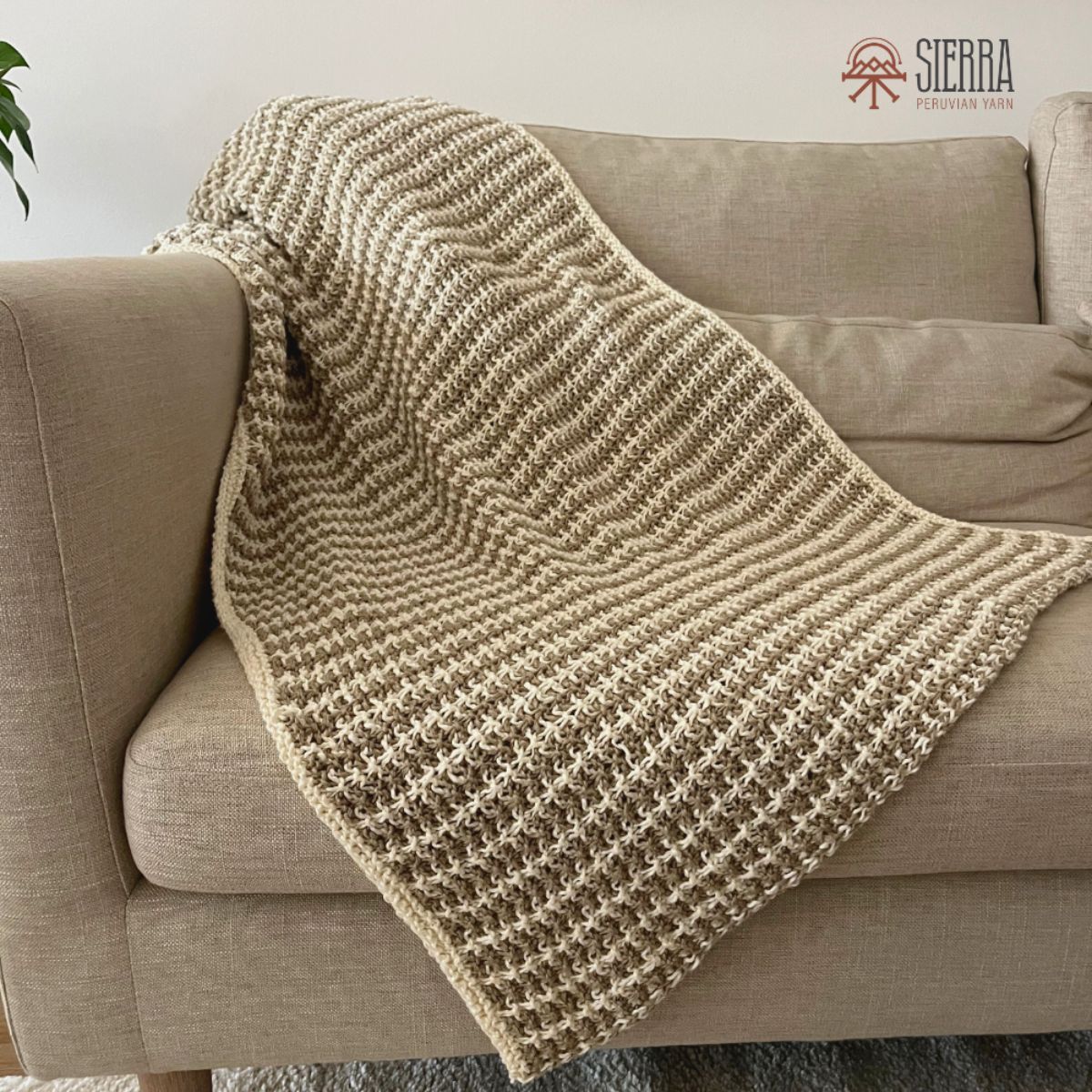Moonbloom Baby Blanket - Knitting Kit