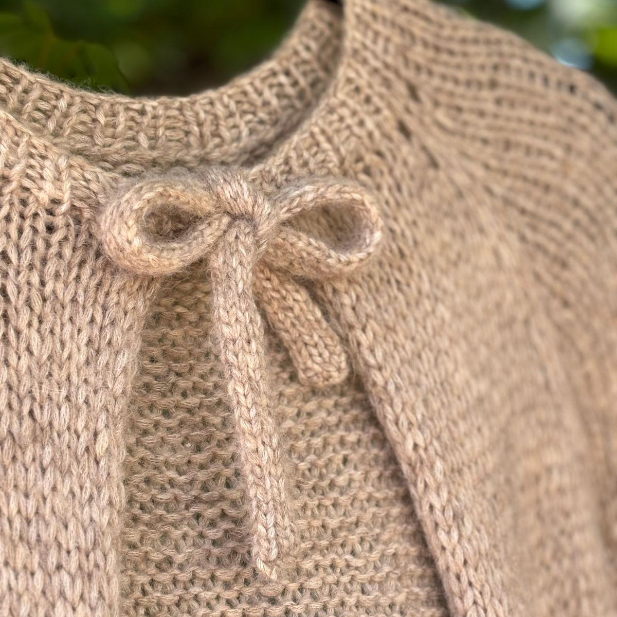 Plié Cardigan - Knitting Kit