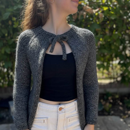 Plié Cardigan - Knitting Kit
