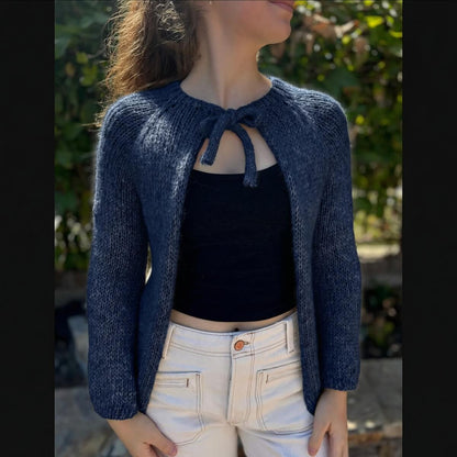Plié Cardigan - Knitting Kit