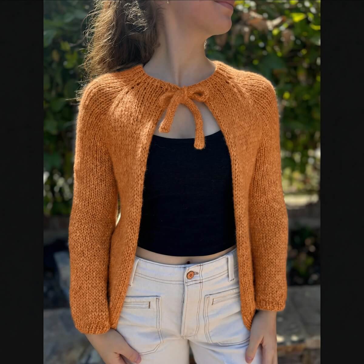 Plié Cardigan - Knitting Kit
