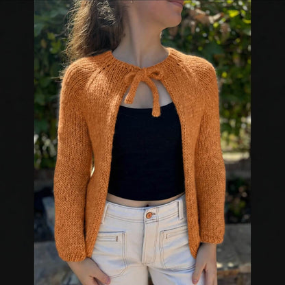 Plié Cardigan - Knitting Kit