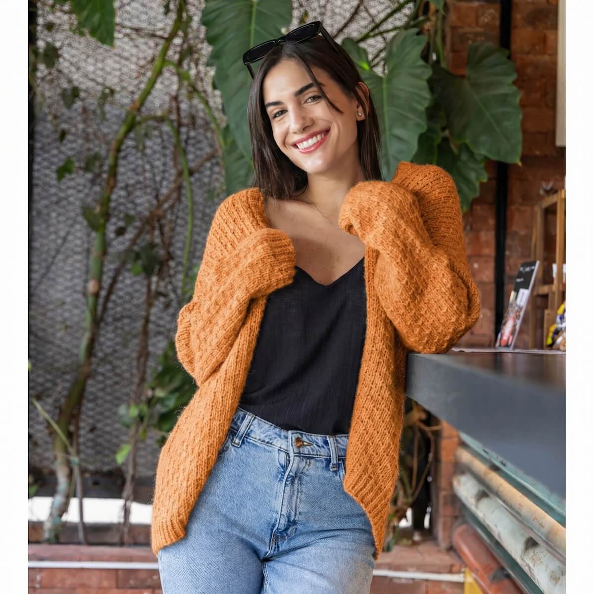 Solid Whispers Cardigan - Knitting Kit