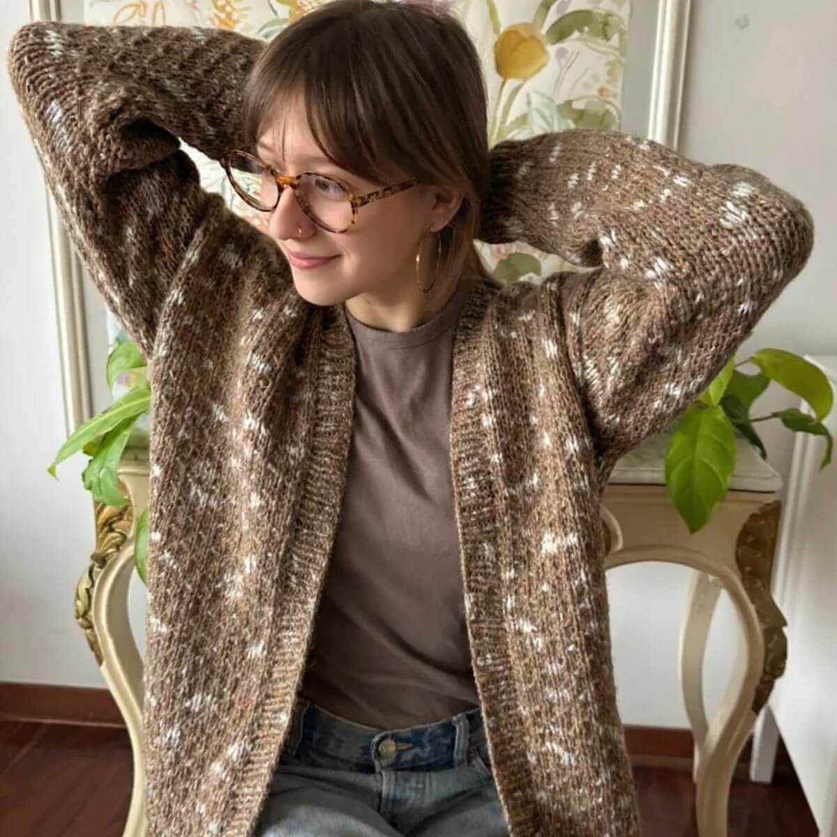 Andean Whispers Cardigan - Knitting Kit