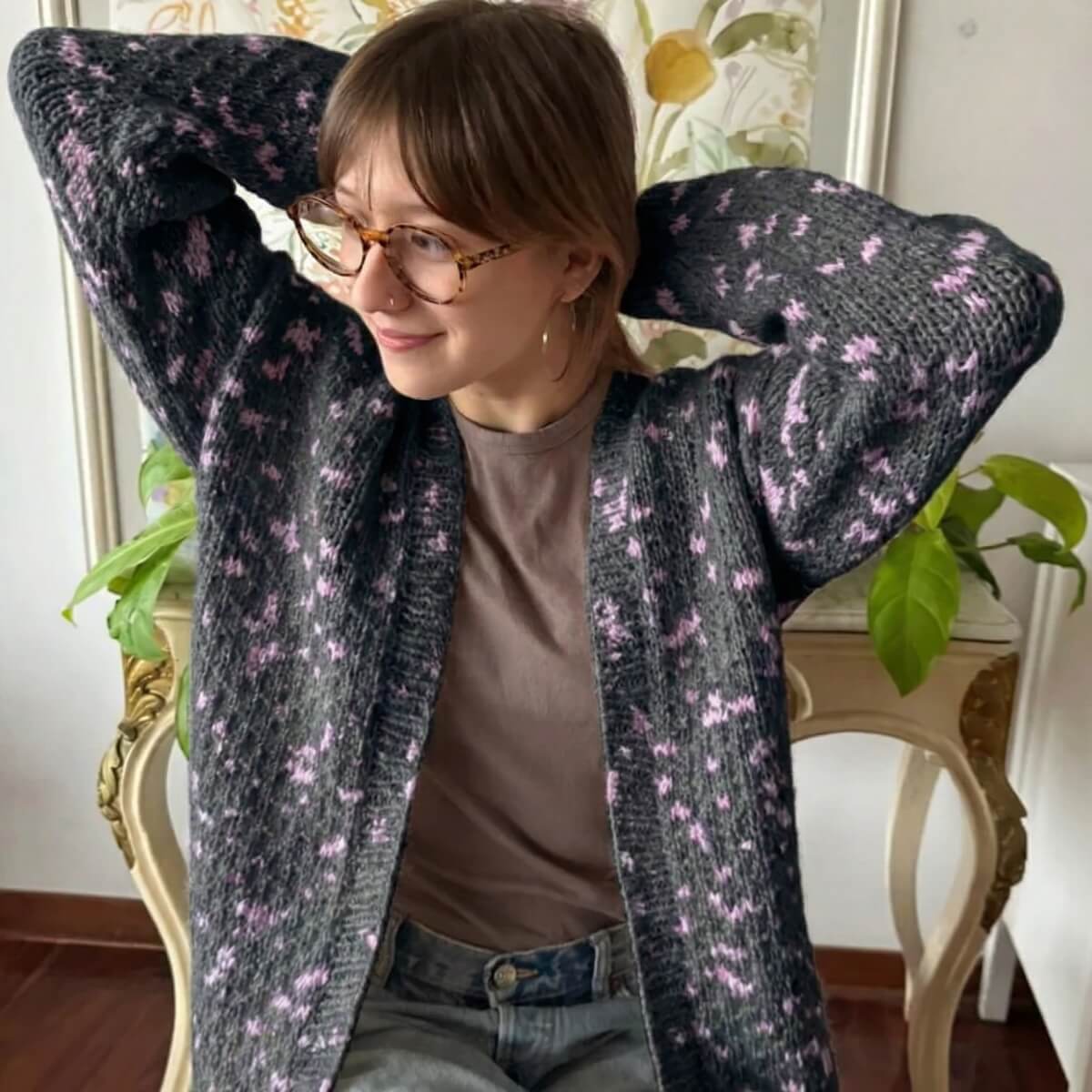 Andean Whispers Cardigan - Knitting Kit
