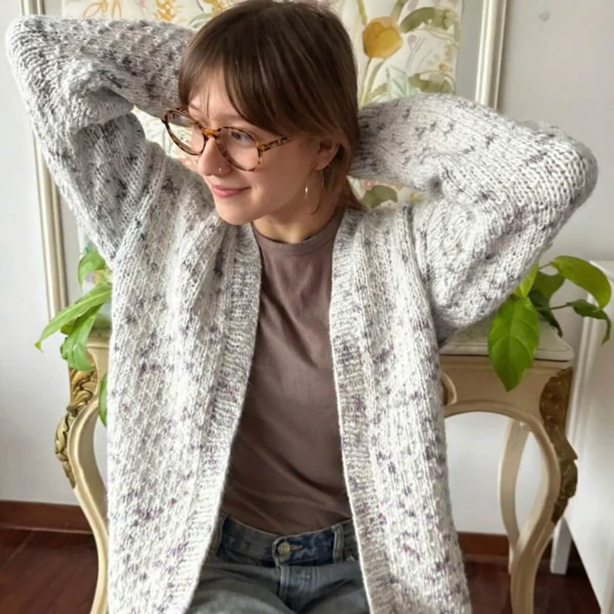 Andean Whispers Cardigan - Knitting Kit
